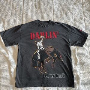 Darling Black Rodeo Graphic Tee